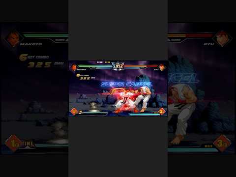 Makoto Rindou Insane Combo! #sf3 #capcom #streetfighter #2dee4ever #makoto #fgc