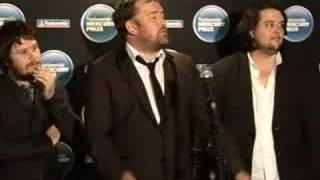 Elbow celebrate winning the Mercury Prize