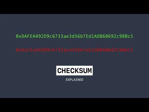 Ethereum Address Checksum Explained!