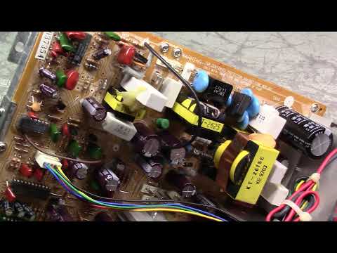 25" SI-325MR Arcade Monitor Chassis Repair - Vertical Collapse