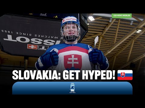 Хоккей SLOVAKIA: Get Hyped! | 2024 #U18MensWorlds