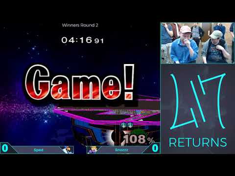 417 Returns Melee Singles - Sped (Falco) vs. Snozzz (Peach) WR2