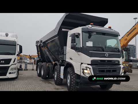 Used Volvo FMX 500 8x6 Euro 6 Mining Dump Truck 25m³ Just 26