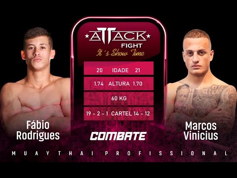 ATTACK FIGHT | FÁBIO PEREREKA X MARCOS VINICIUS