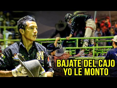 EL JINETE NO QUIZO MONTAR AL DINAMITA DE RANCHO EL TREBOL //  Jaripeo en Sta Clara la Venta Puebla