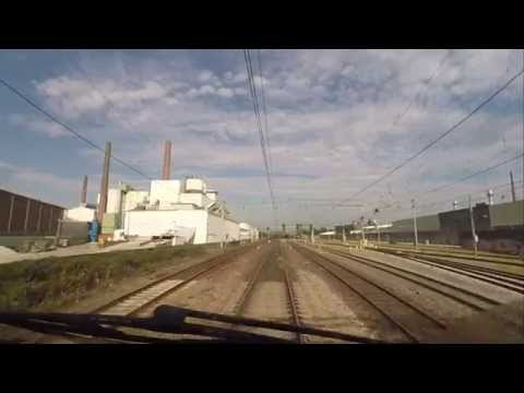A train driver's view: Maastricht - Alkmaar, VIRM, 03-Oct-2015.