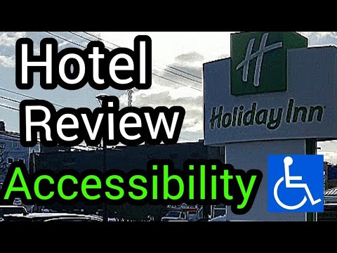 Holiday Inn Hotel Review | Wheelchair Accessibility #hotel #review #vacation #accessibility