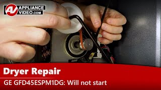 GE Dryer Repair - Will Not Start - Drum Belt