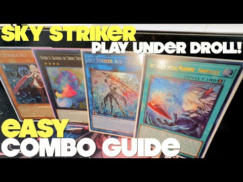 Yugioh Sky Striker Combos YOU NEED TO KNOW | Easy Combo Guide