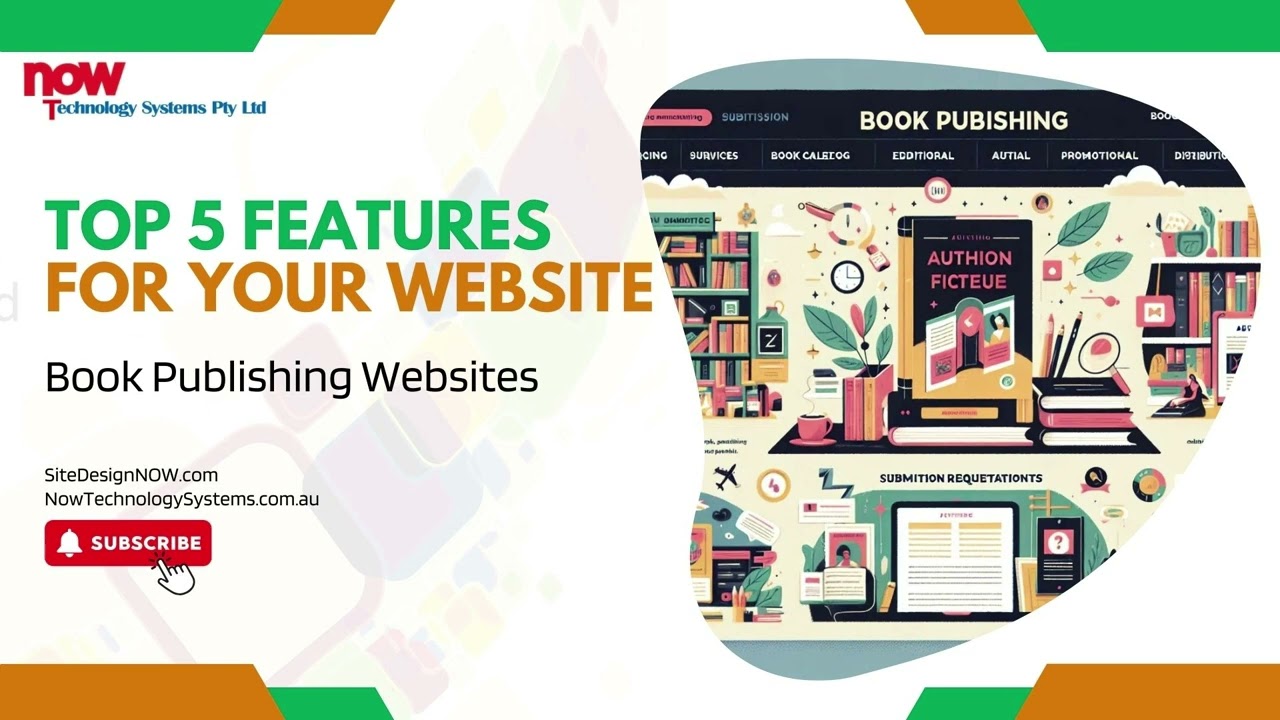 Top Features to Enhance Your Book Publishing Website’s Success