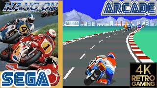 Hang-On Arcade ( Sega 1985 ) 4k 60fps Longplay