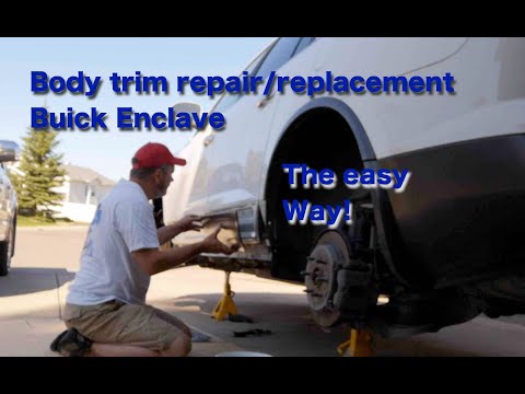 Buick Enclave Body Trim - Remove & Replace (The easy way!) | GRAMPZQUAD