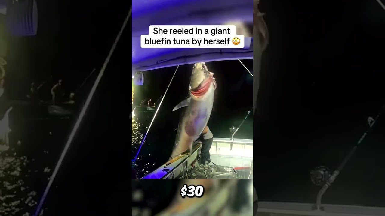 She CAUGHT a BIG FISH
