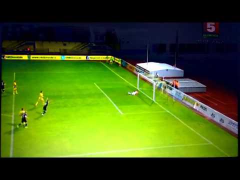 NK Domzale Slovenia - Shakhter Soligorsk Belarus  Goal Denis Laptev