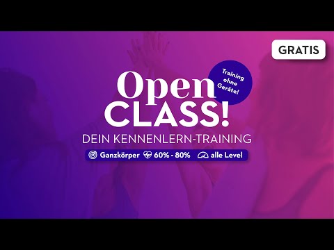 Open Class mit Kerstin!