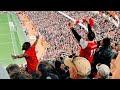 Arsenal Fans sing Allez allez allez arsenal at emirates stadium - Arsenal 3-0 Bornemouth