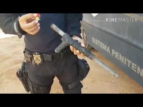 Agente mostra como funciona 12 artesanal de Alcaçuz