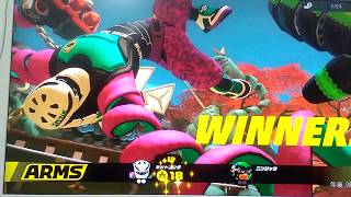 6歳児のプレイ☆アームズ☆ニンテンドースイッチ☆ARMS☆コメントもらえたら嬉しい
