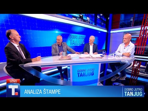 Analiza štampe 23.08.22. - Duško Lopandić i Dragan Vujičić