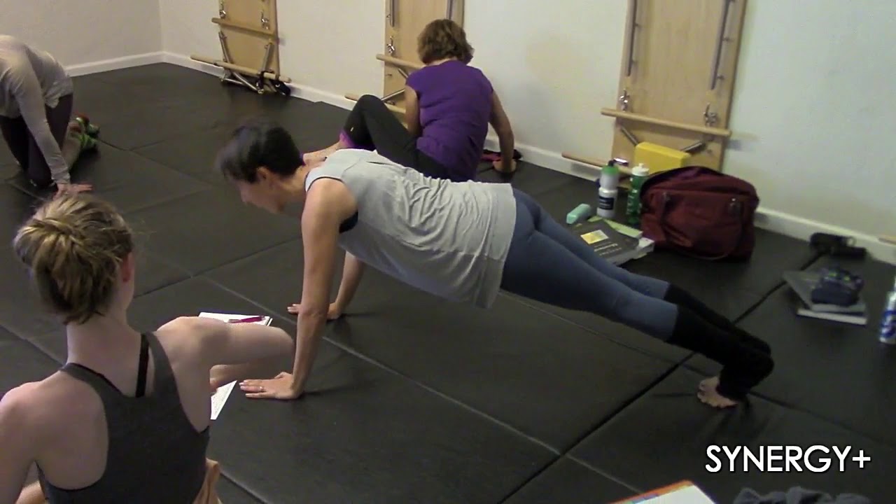 Pilates Exercises - Control Front -  by Zeina A. Grifoni, MPT and Synergy