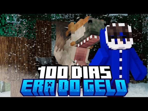 SOBREVIVI 100 DIAS NA ERA DO GELO NO MINECRAFT - O FILME