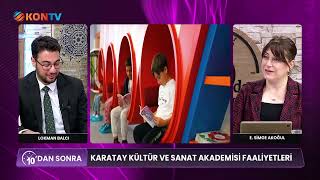 10 DAN SONRA 13 OCAK 2026 KARATAY KÜLTÜR VE SANAT AKADEMİSİ