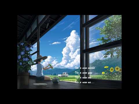 Awsal feat. Sanu Ghale - new world (lyrics video)