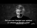Roger Waters - Answering fan questions - Interjecting opinions