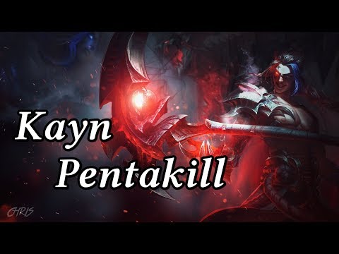 Kayn Pentakill! League of Legends