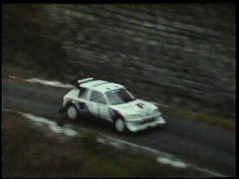 Rally Monte Carlo 1986.
