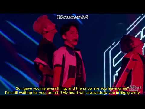 EXO "Gravity" / ENG SUB - Live