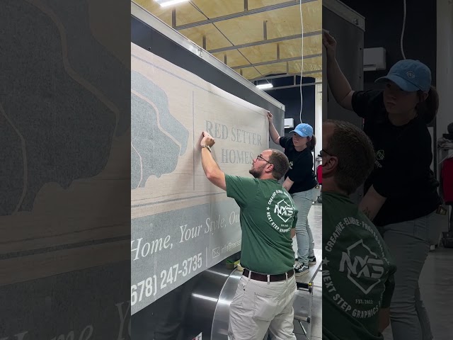 Trailer Graphics for Red Setter Homes