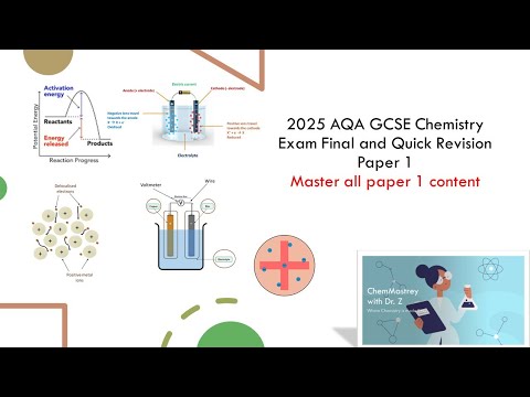 AQA GCSE Chemistry paper 1 revision in 45 minutes 2025 Exam