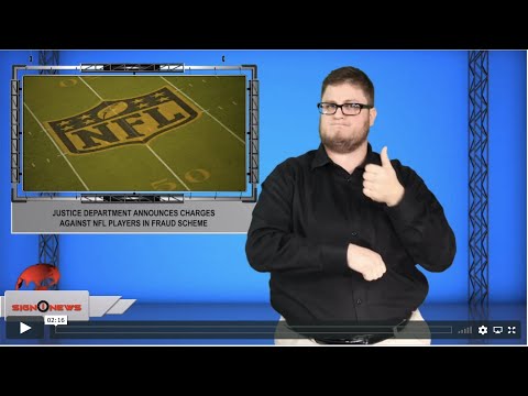 Justice Department announces charges against NFL players in fraud scheme (ASL - 12.13.19)