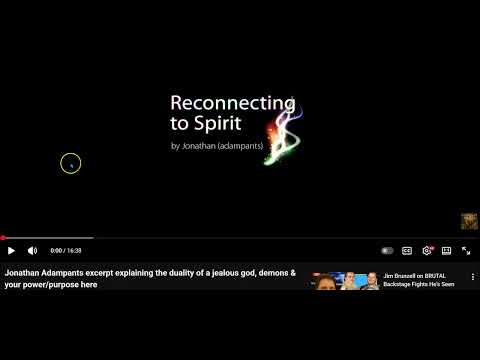 My Analysis of Jonathan Adampants (God, Nature, Free Will... )