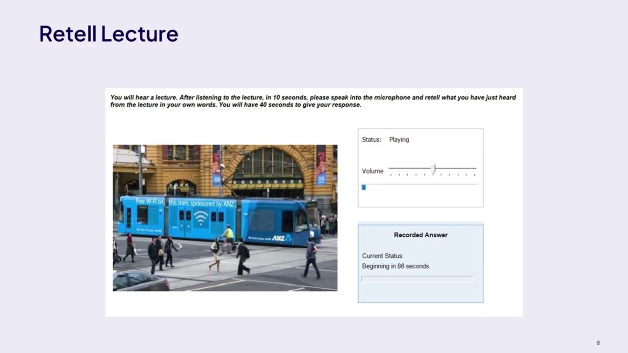 PTE Academic | B1 Mid Speaking Exemplar