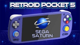 Retroid Pocket 5 - Sega Saturn Emulation Setup