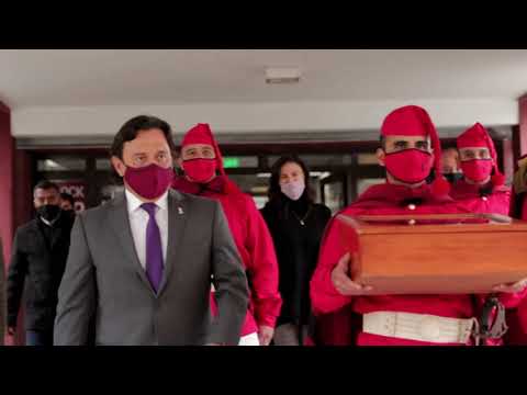 El Pretal de Plata del general Güemes fue recibido por el gobernador Sáenz