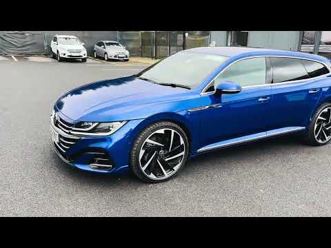 Video of VOLKSWAGEN ARTEON R 4 MOTION SHOOTING BRAKE 2021