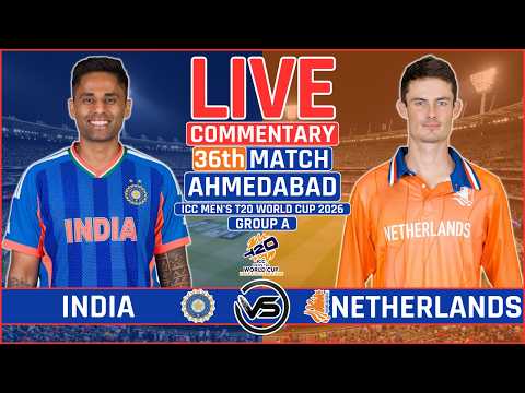 ICC T20 World Cup 2026 Live: India vs Netherlands Live | IND vs NED Live Scores & Commentary
