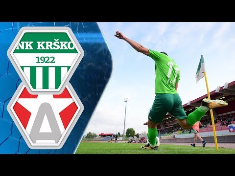 29. krog: Krško - Aluminij 1:2 ; Prva liga Telekom Slovenije 2017/2018