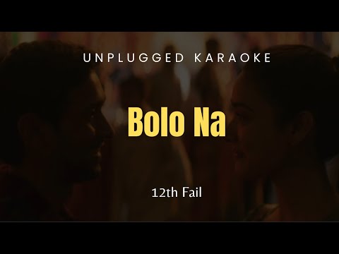 Bolo Na -12th Fail | Unplugged Karaoke | Shreya Ghoshal | Shaan | Vidhu Vinod Chopra