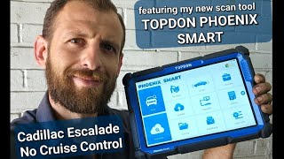 TOPDON Phoenix Smart , Cadillac Escalade Cruise Control Not Working P0573