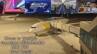 MIAT New 787 Frankfurt to Ulaanbaatar OM138 TRIP REPORT
