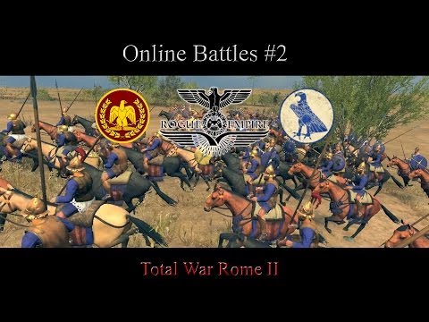 Total War Rome II - Rome vs Egypt - #2 online battle