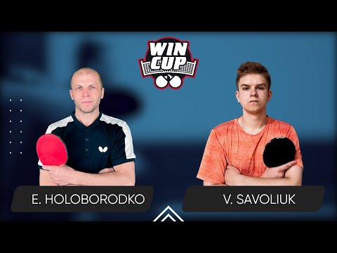 18:30 Evhenii Holoborodko - Volodymyr Savoliuk West 3 WIN CUP 23.03.2024 | TABLE TENNIS WINCUP