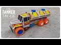 How To Make Matchbox OIL TANKER Truck At Home DIY DC Motor Tanker Truck Lorry
