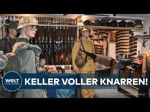 PANZERFÄUSTE UND KALASCHNIKOWS: Unglaubliches Waffenlager bei Razzia in Remscheid ausgehoben