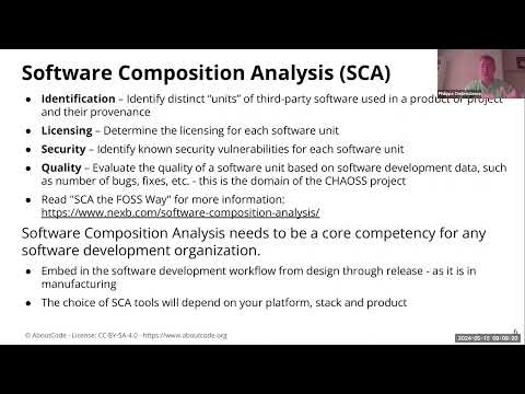 OpenChain Webinar: AboutCode and Beyond - End-to-end SCA with open source code and open data