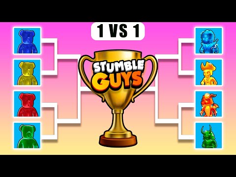 Candy BEARS vs First SPECIAL tournament 🔥 Stumble Guys Battle